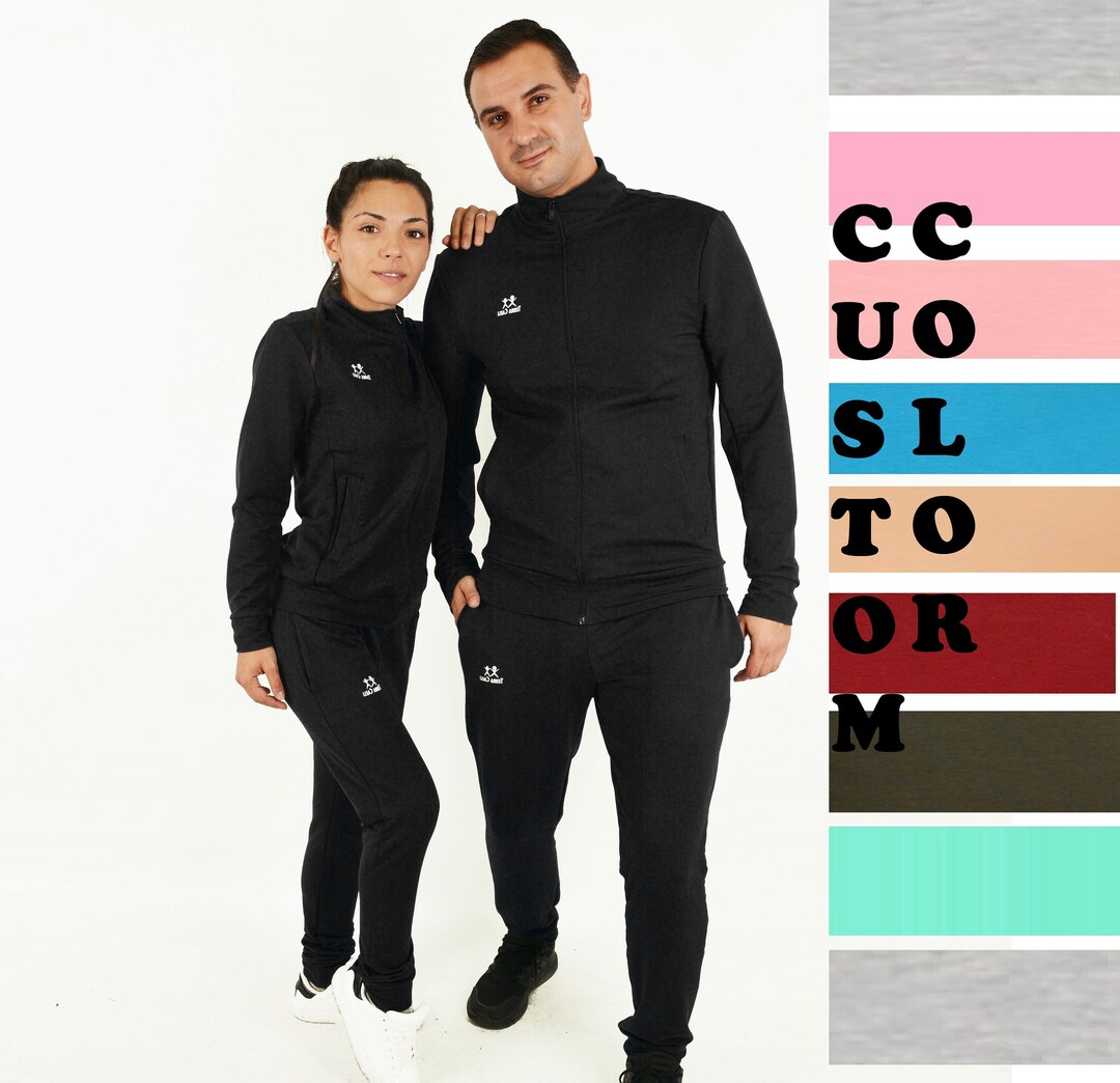 Matching Tracksuits for Couples His and Hers Outfit Custom Etsy