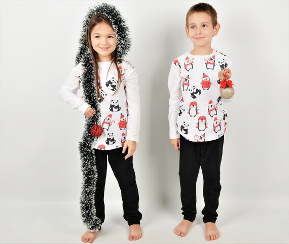 siblings christmas pajamas