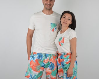 his and hers luau outfits