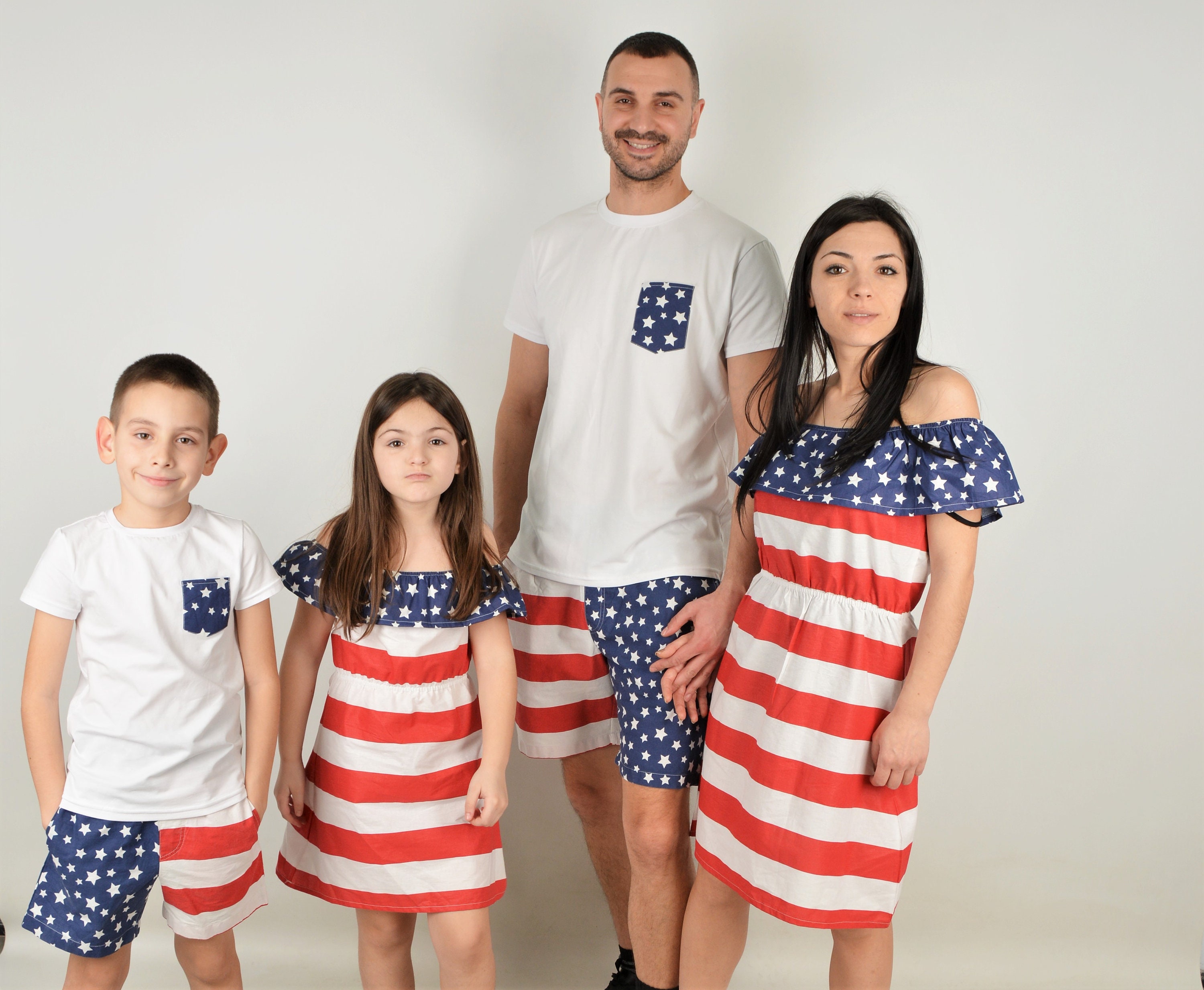 Matching family fourth of july outfits clearance
