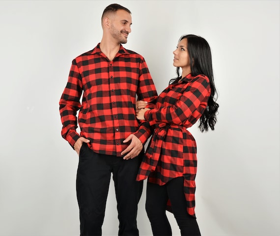 His and hers flannel shirts Clearance