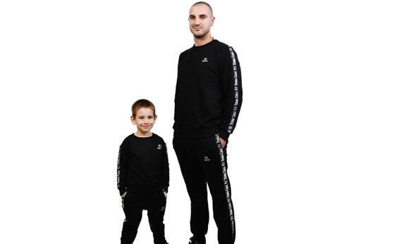 Voorlopige Voorwaardelijk Boekhouder Buy Matching Father Son Sport Outfit Daddy and Me Casual Outfit Online in  India - Etsy