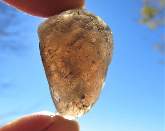 Columbian Tektite, Rare Meteorite glass, genuine raw Crystal Specimen AAA