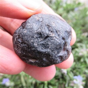 Rare Columbian Tektite AAA Meteorite glass, genuine raw Crystal Specimen image 6