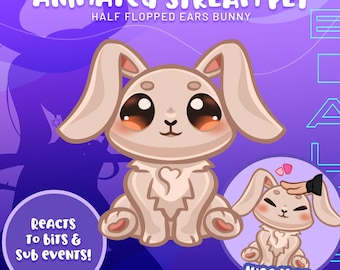 Interactive Bunny Twitch Stream Pet Overlay