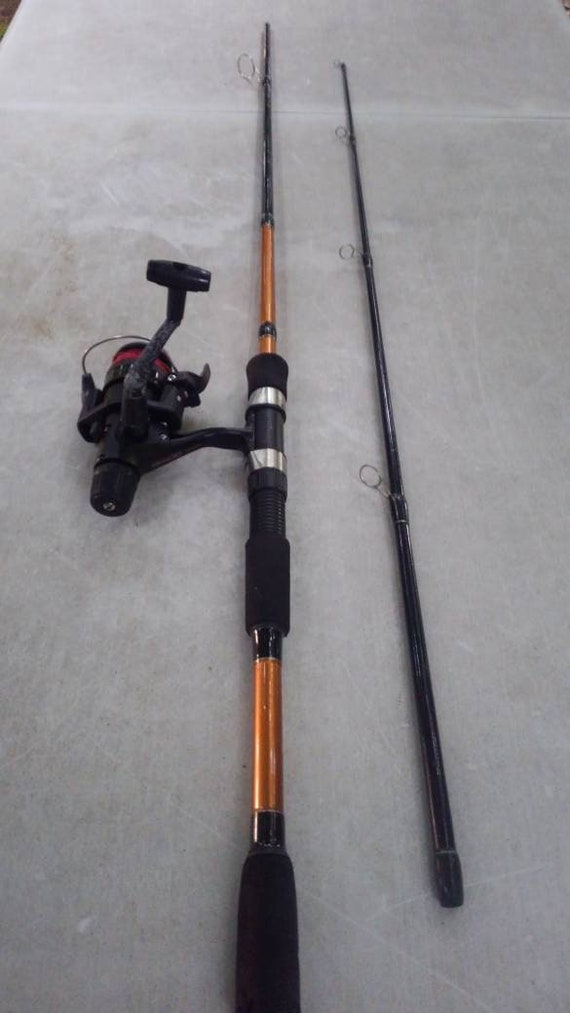 Recreational Mid Size Fishing Pole, Used Frigate Pole, Shimano IX 2000R Reel  