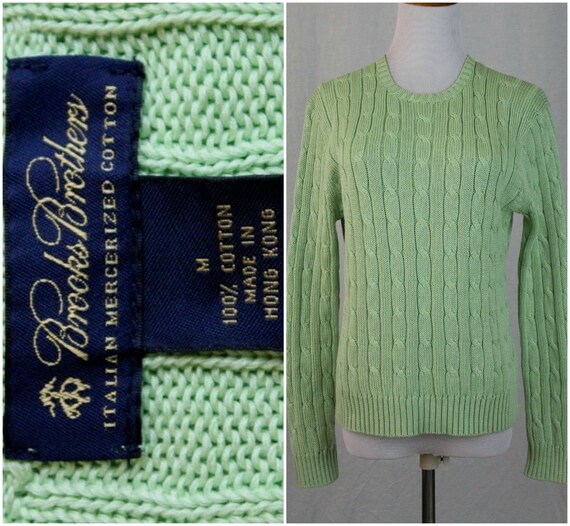 Vintage Brooks Brothers Italian Cotton 