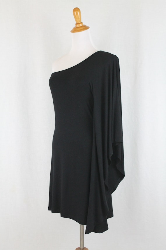 strapless open back dress Trellis Lane CHARLIE One-Shoulder Evening Dress  One Honey Australia