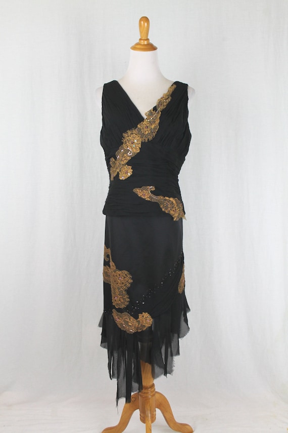 adrianna papell chiffon overlay dress Adrianna Papell Plus Size Floral Chiffon Overlay Jumpsuit