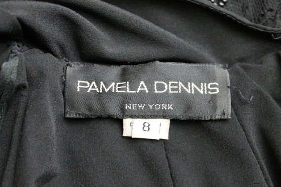 Vintage Pamela Dennis New York Couture Beaded Fre… - image 4