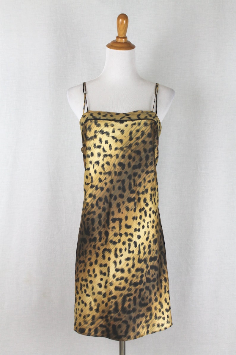 Vintage LEJABY PARIS Leopard Print Chemise Nightgown Neiman - Etsy Canada