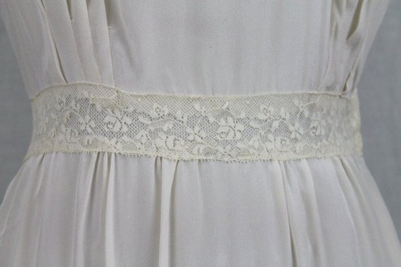 Edwardian Ivory Silk Grecian Inspired Nightdress … - image 7