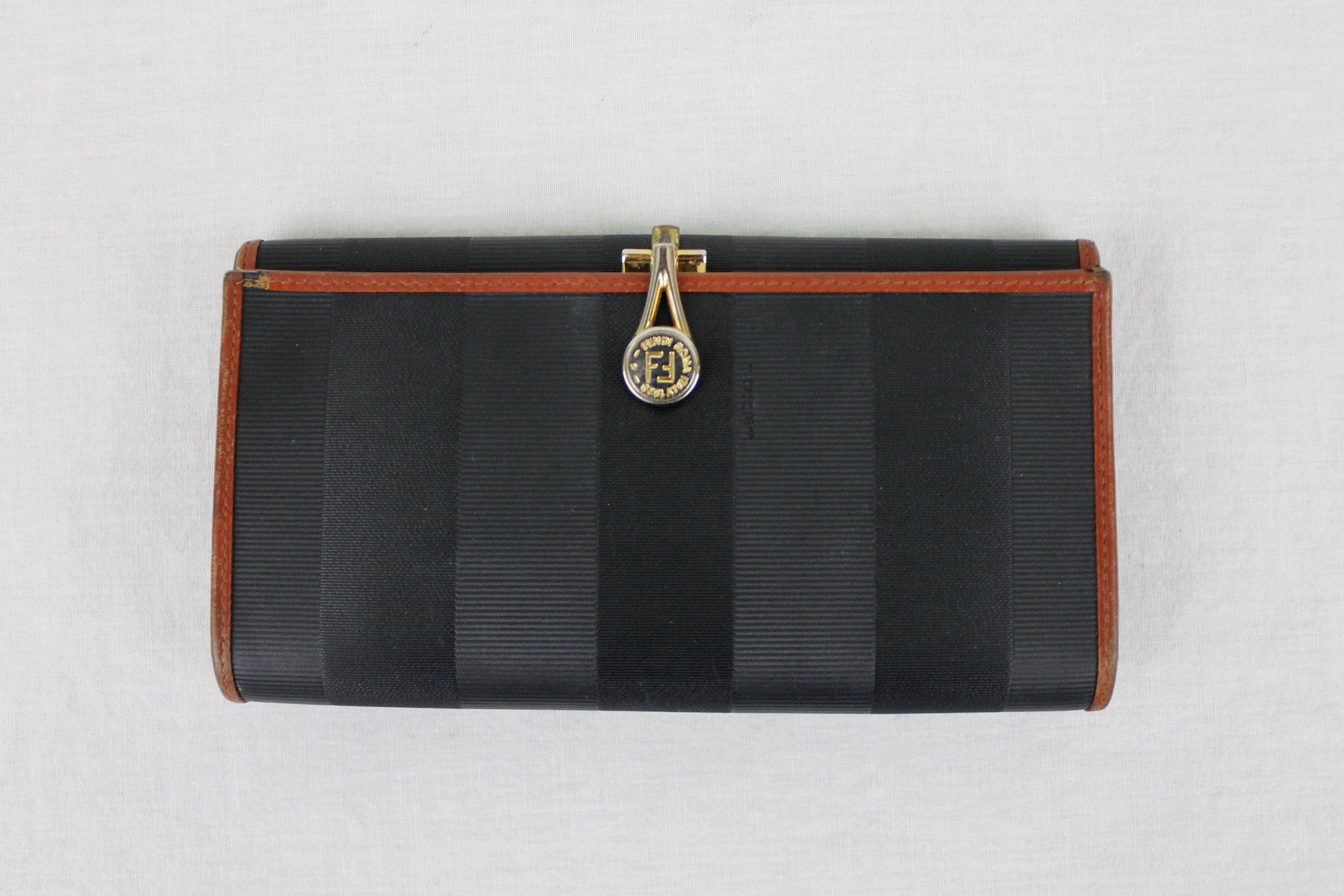 Fendi Zucca Canvas Cardholder Wallet Lanyard – Queen Bee of Beverly Hills