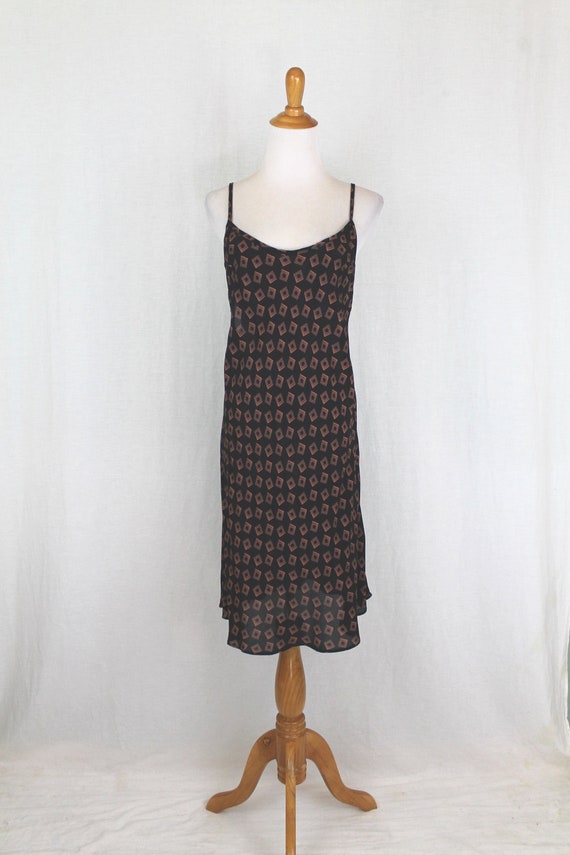 Vintage Carole Little Cross Back Spaghetti Strap S