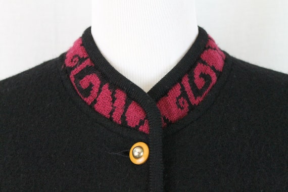 Vintage GEIGER Tyrol Boiled Wool Sweater Jacket 3… - image 7