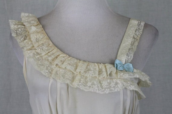 Edwardian Ivory Silk Grecian Inspired Nightdress … - image 5
