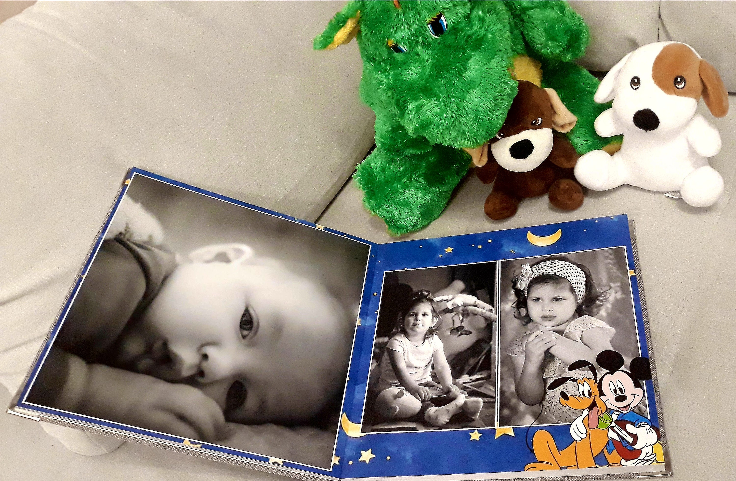 Personalized book Baby Photo Album Newborn photobook Etsy