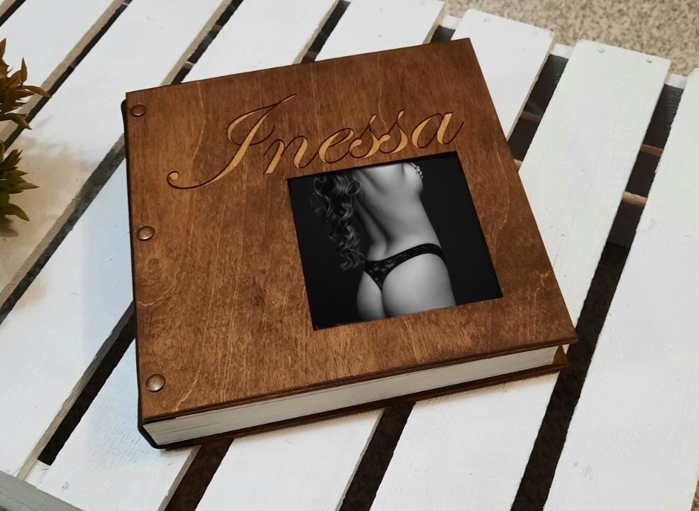 Boudoir Photo Album Gift for Husband for Your Eyes Only, Wedding