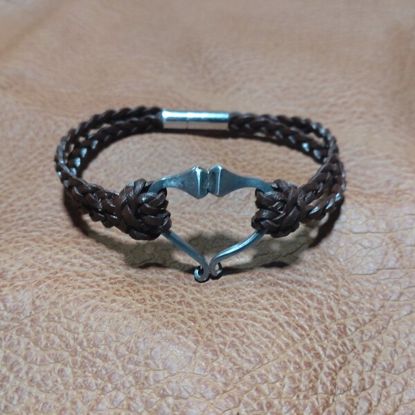 Horseshoe Nail Bracelet Etsy