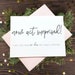 Will You Be My Bridesmaid Card.  Bridesmaid Proposal Card.  Now Act Surprised. 