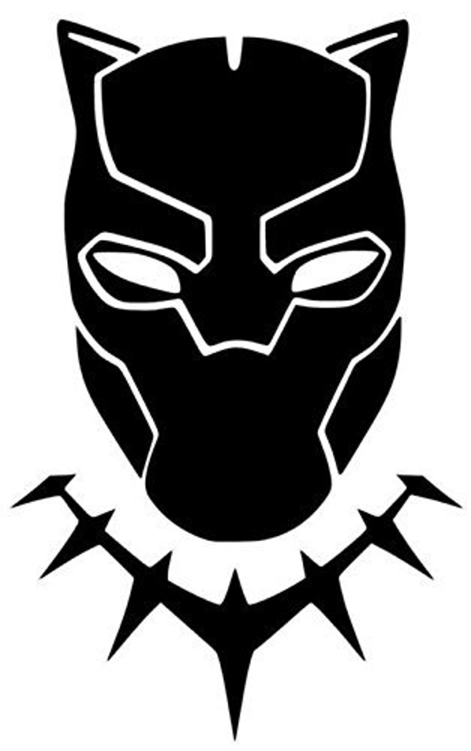 Black Panther Stencil Printable Black Panther Stencil Printable