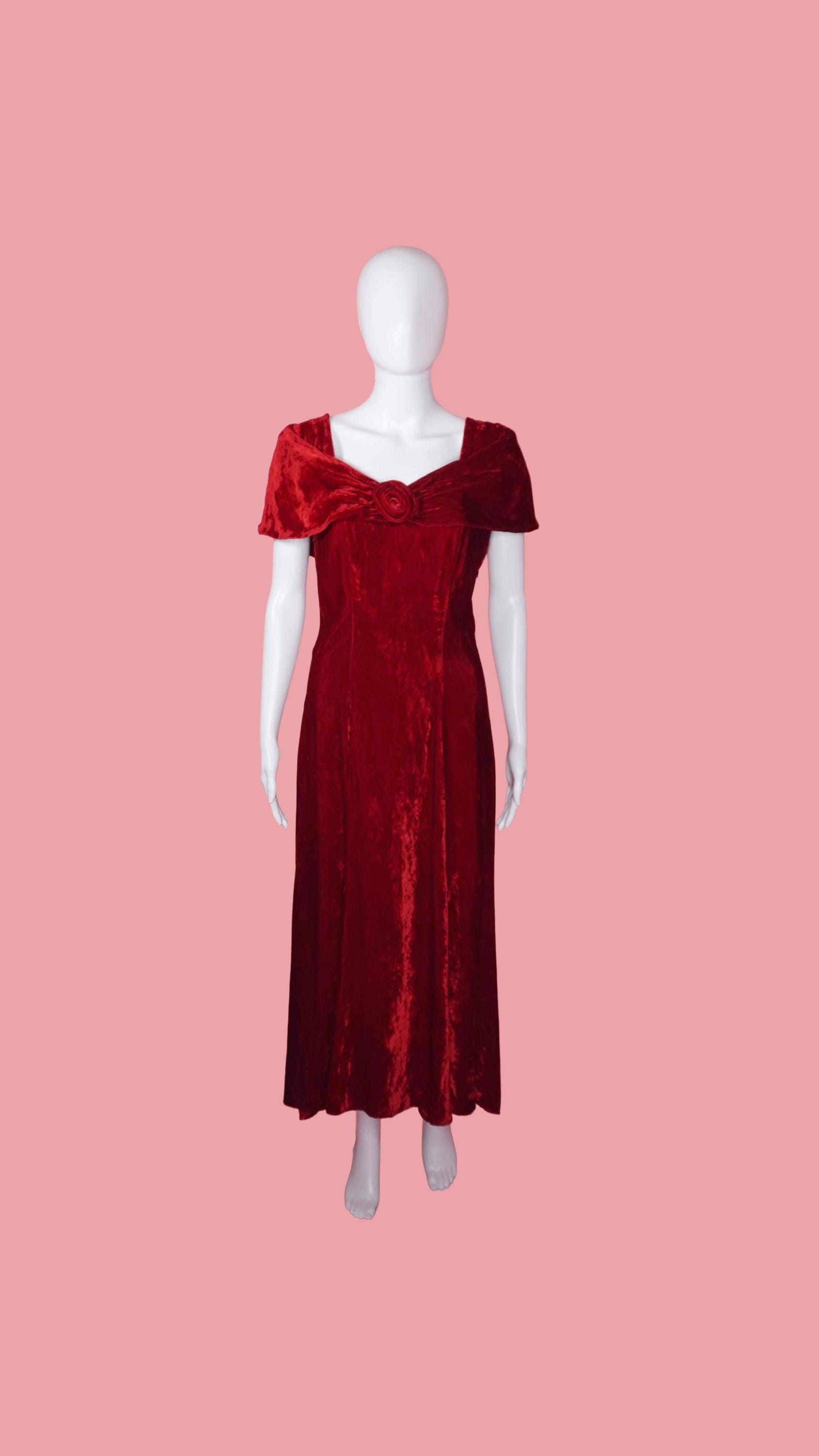 Red Dress Betsey Johnson - Etsy