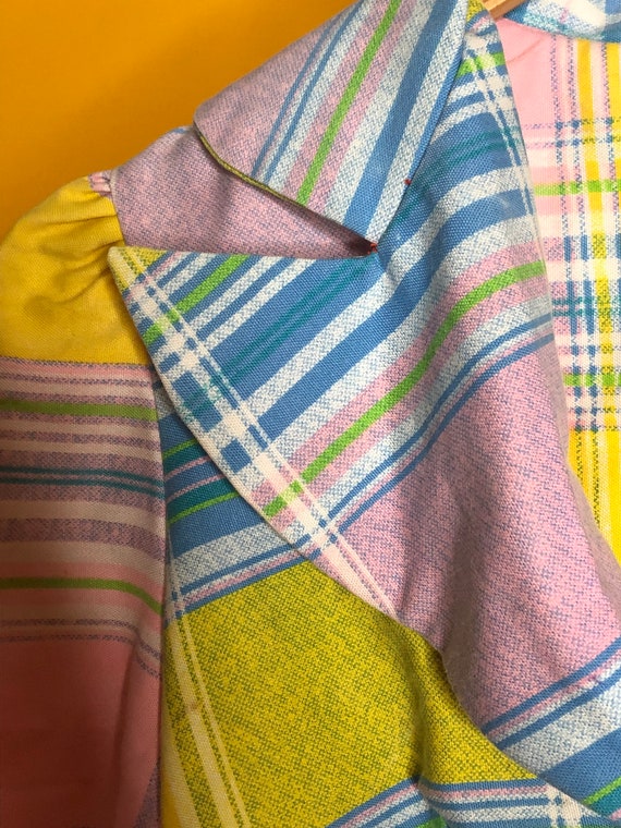 XS | 1970s Does 1940s Poplin Blouse