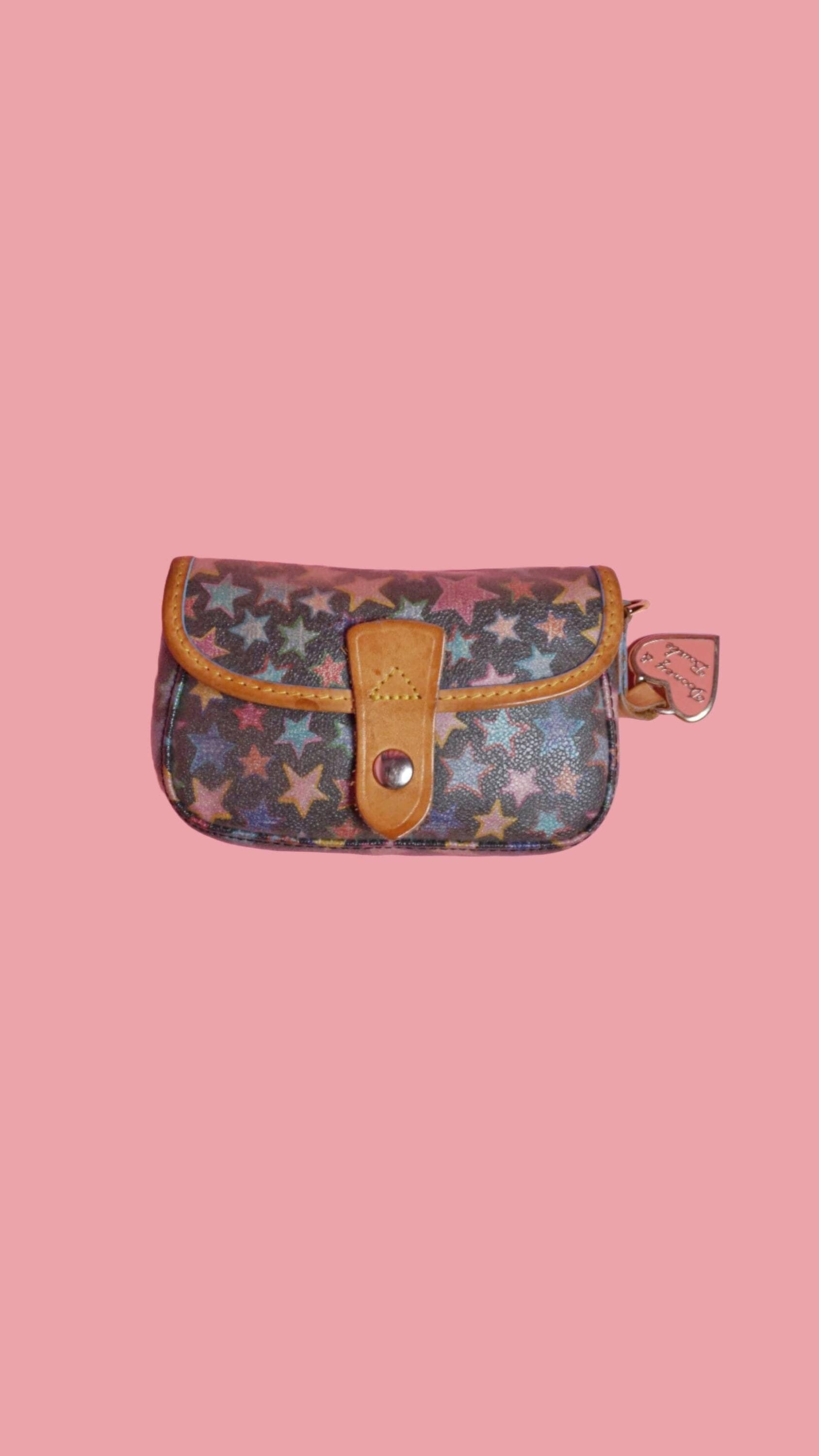 Y2K Rainbow Dooney & Bourke Pink and Yellow Heart Print Mini Backpack with Pouch Dooney & Bourke Heart Bags & Handbags for Women for sale | eBay main image 4