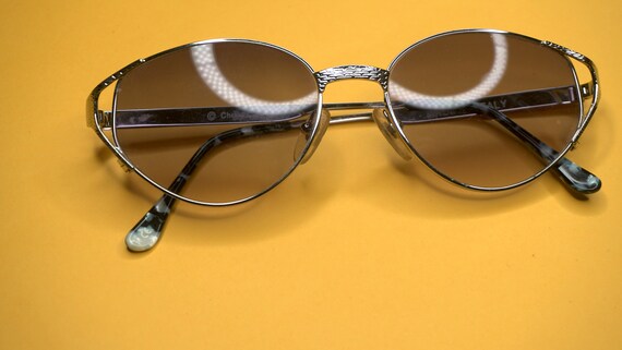 1980s CHRISTIAN DIOR. SUNGLASSES. Cat Eye Silver Metal Gradient Lenses Rare 80s Cat Eye CHRISTIAN DIOR Sunglasses Eyewear Silver  main image 2
