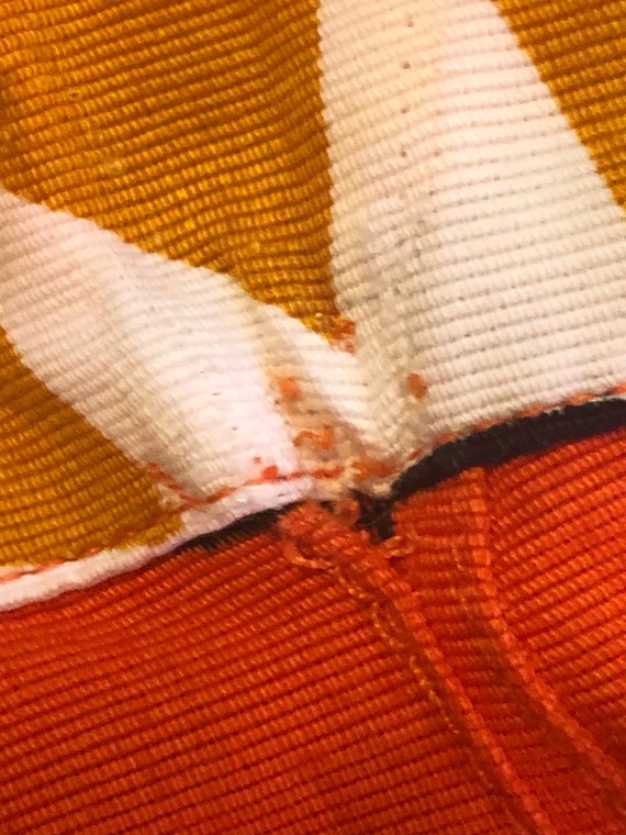 Rare. 1990s MOSCHINO JEANS Vintage Orange Cotton … - image 9
