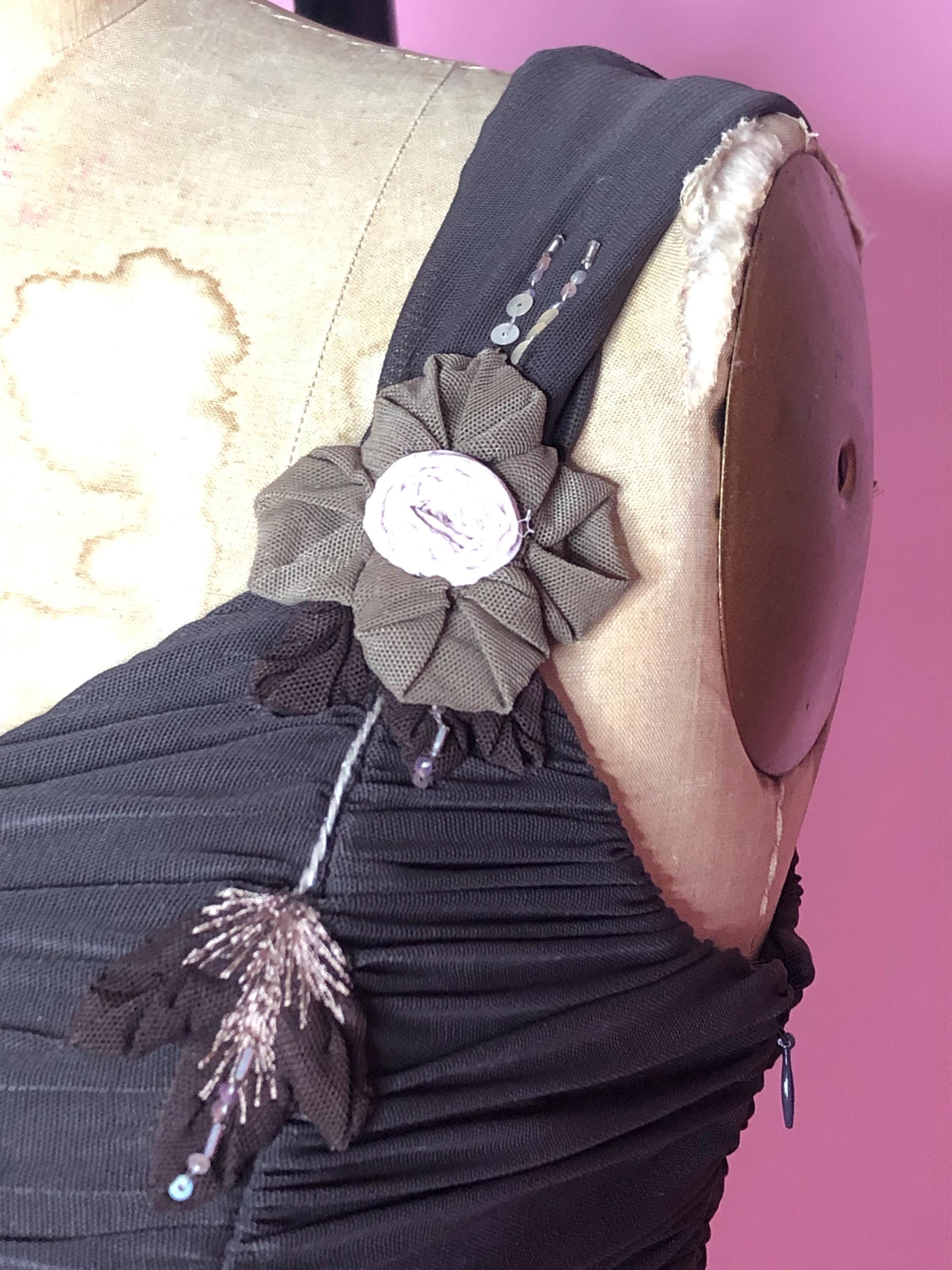 sue wong brown dress Sue Wong Inspired Chocolate Muse Dress