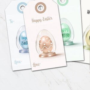 Étiquettes imprimables pour cadeaux de Pâques, téléchargement immédiat, étiquettes pour panier de Pâques, produits à imprimer de Pâques, cartes d'oeufs de Pâques, décorations de gâteries de Pâques pour sacs cadeaux