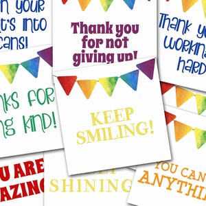 Printable Teacher Notes, Back to School Printable, Positive ...