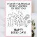 Printable Birthday Card for Great Grandma From Grandson, Instant ...