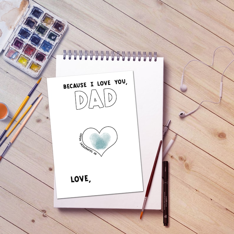 All About Dad Book Printable Father s Day Craft Kit For Etsy Canada All about dad book printable father s day craft kit for etsy canada