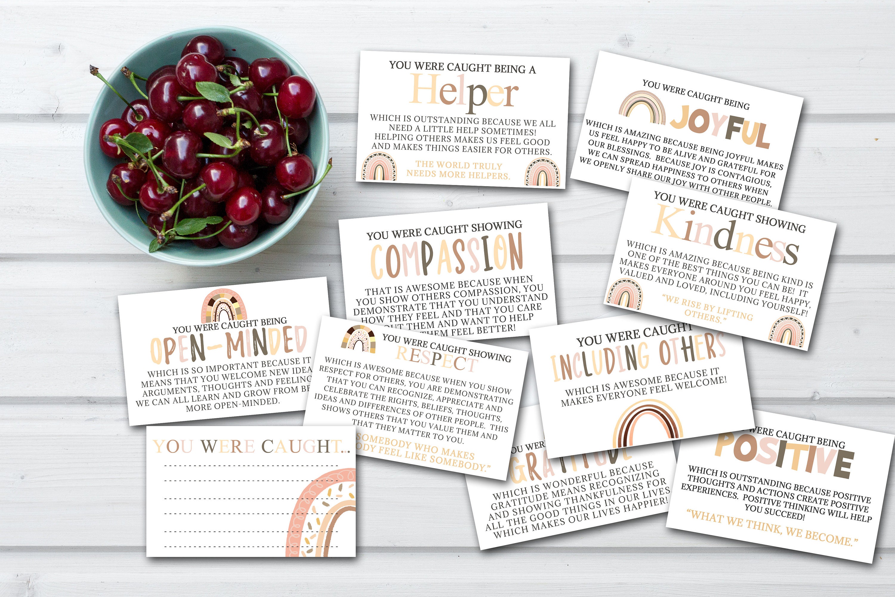 Printable Reward Cards, You Were Caught Cards, Good Behavior Coupons ...