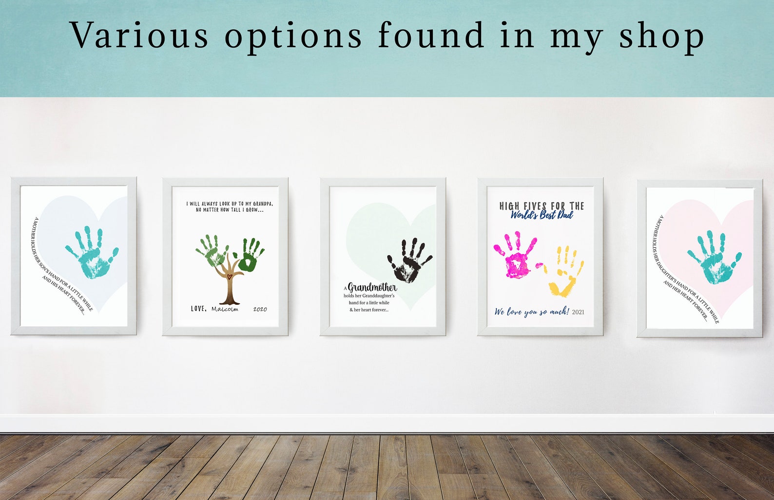 Printable Handprint Craft Best Grandpa Hands Down Birthday - Etsy Canada