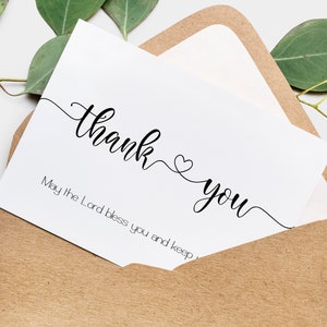 Tarjetas de agradecimiento religiosas, notas de agradecimiento imprimibles, tarjetas de versículos bíblicos, tarjetas de agradecimiento de bautismo, tarjetas de agradecimiento de simpatía, tarjetas de bautizo