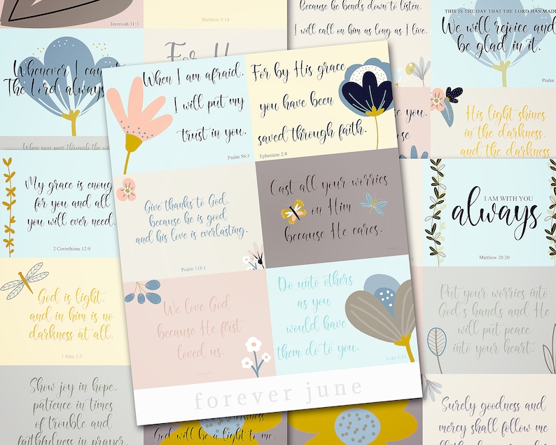 Printable Bible Verse Cards For Women