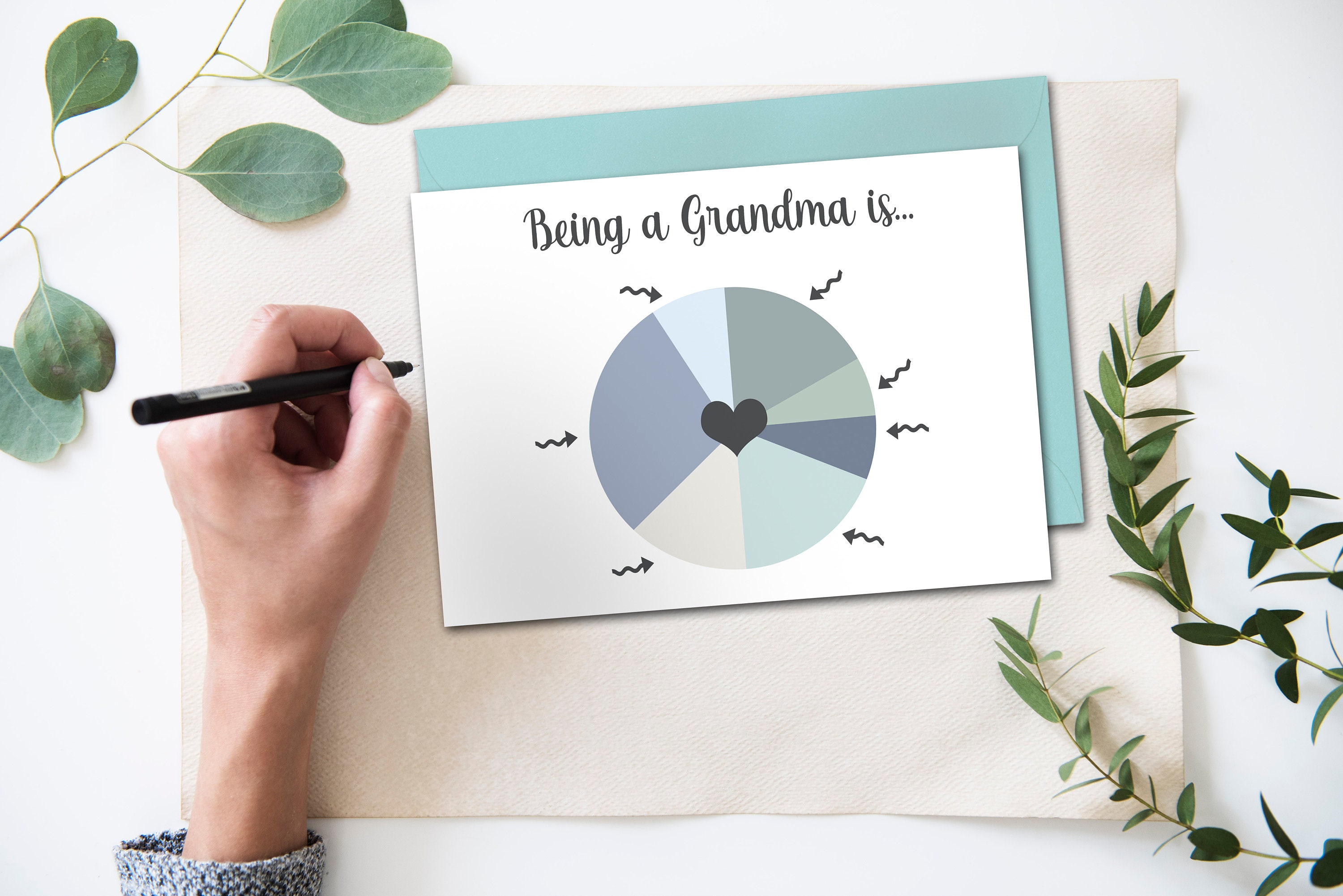 printable card for grandmother personalized birthday card