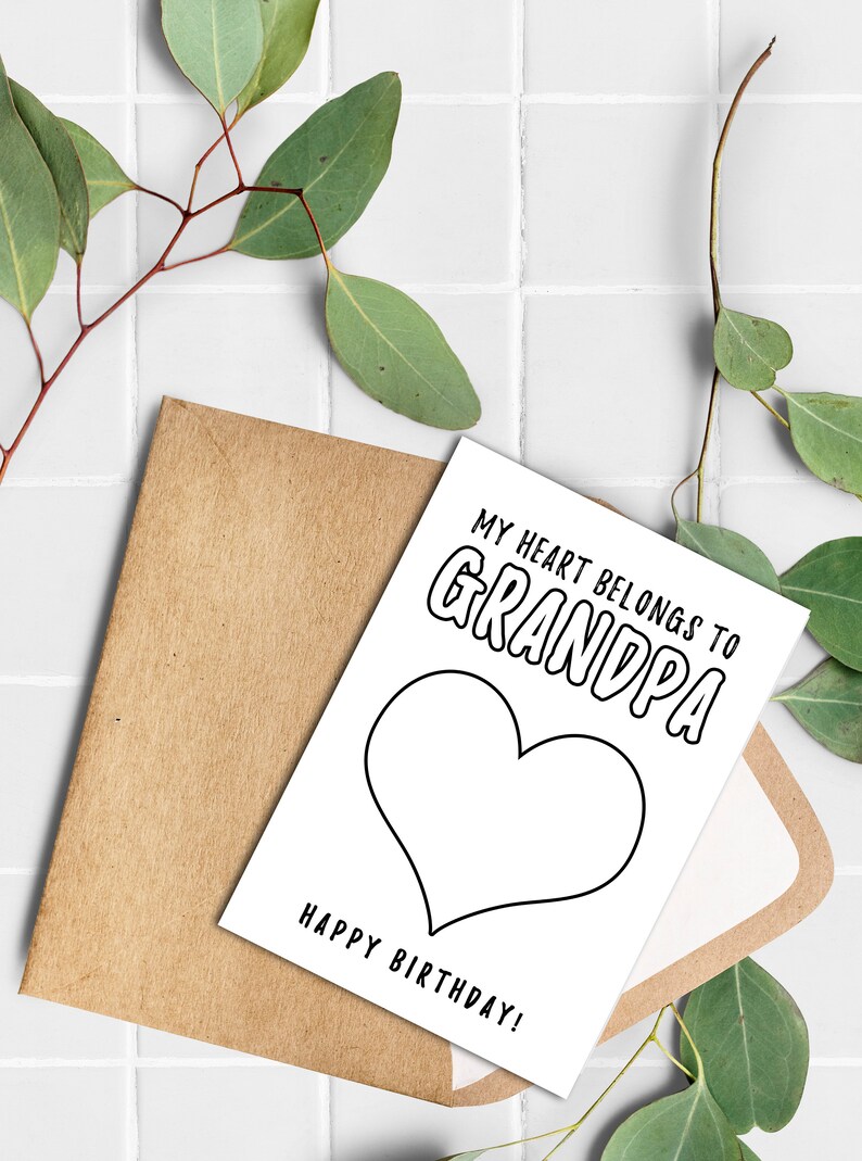 birthday card grandpa downloadable birthday cards to print