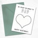 Printable Birthday Card for Dad From Daughter Son, Instant Download ...