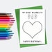 Printable Birthday Card for Dad From Daughter Son, Instant Download ...
