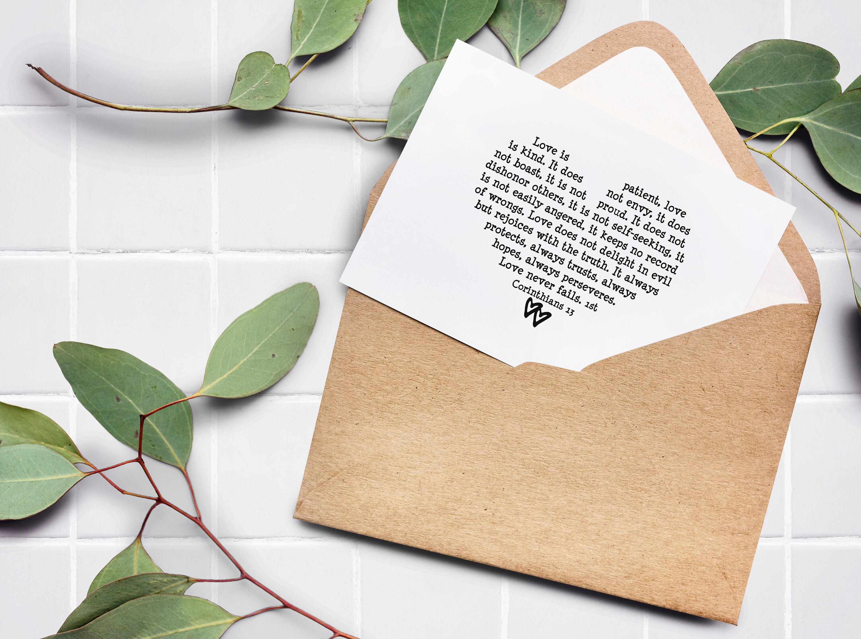 Love is Patient Card Printable Anniversary Cards From | Etsy