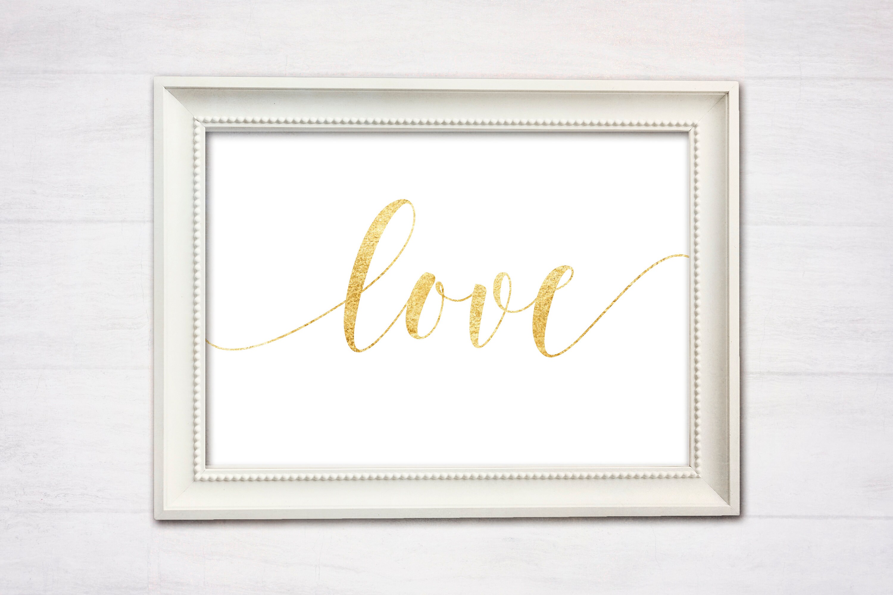Printable Love Wall Art Download Calligraphy Prints for | Etsy