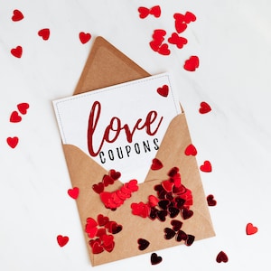 Cupones de amor imprimibles para él, regalo de aniversario para el esposo de su esposa, libro de cupones románticos para hombres, regalo para parejas de su novio de su novia