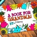 Printable Grandma Book From Grandkids, Unique Birthday Gifts From Child ...