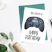 Video Game Birthday Card for Teenage Son, Printable Birthday Cards for ...