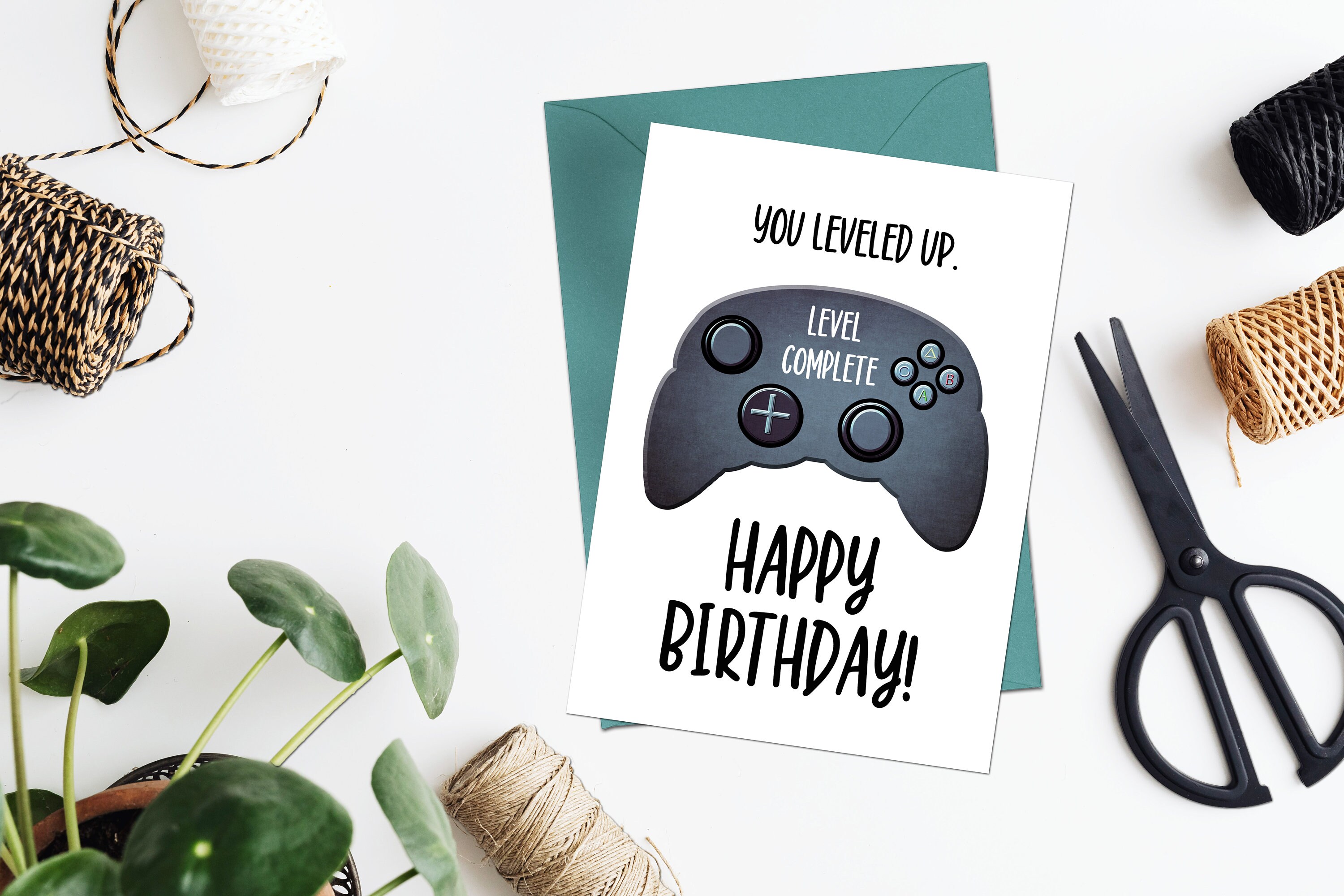 Video Game Birthday Card for Teenage Son Printable Birthday | Etsy
