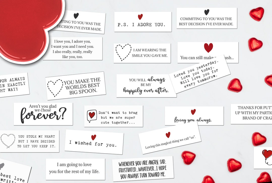 Tiny Love Notes, Things I Love About You Messages, Romantic Couples ...